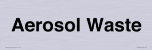 Aerosol Waste